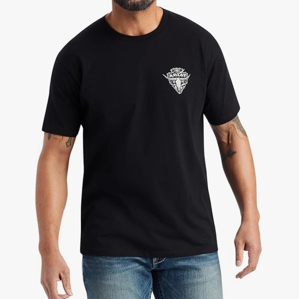 Ariat Men’s  T-Shirt Arrowhead 2.0  Black Size S